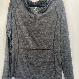 Gray Long Sleeve Women's Top